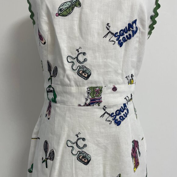 NWOT !Alemais play embroidered midi dress - Picture 7 of 14
